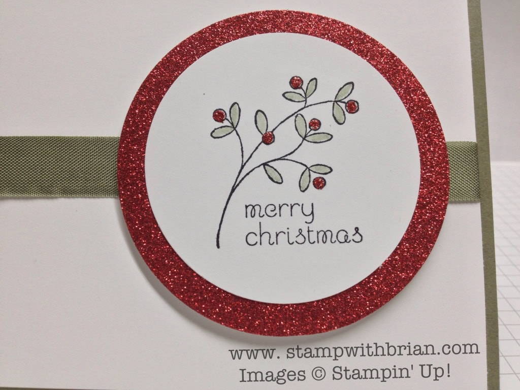 www.stampwithbrian.com - Christmas card closeup