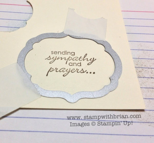 stampwithbrian.com - sponge inside the framelit