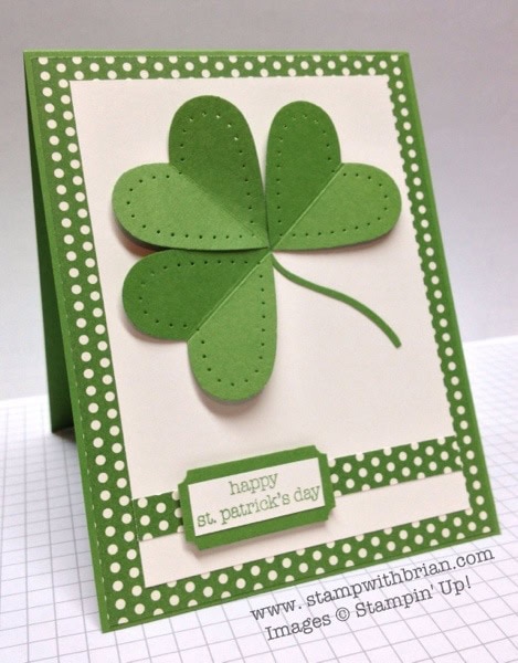 stampwithbrian.com - Happy St. Patrick's Day!