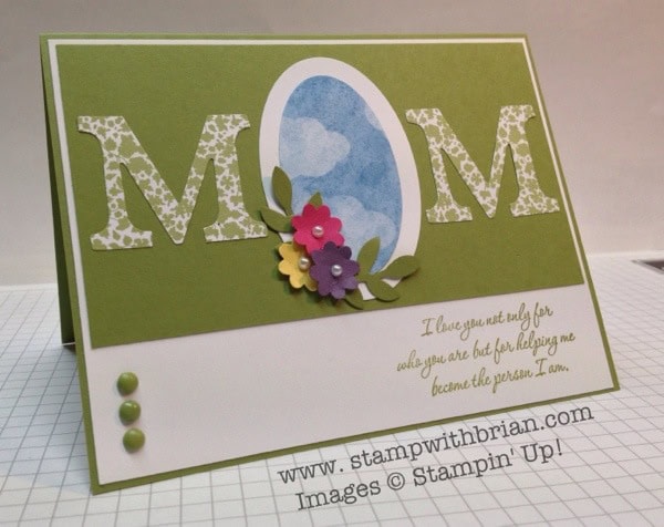 Wonderful Mother, Stampin' Up!, Brian King