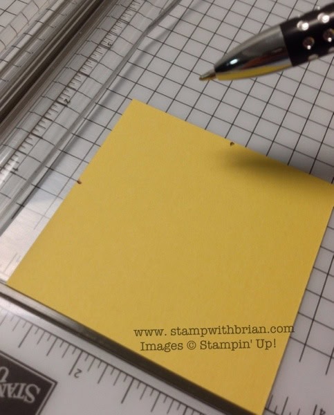 Groovy Sunburst Tutorial, Stampin' Up!, Brian King