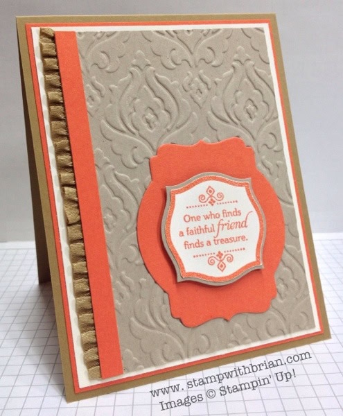World Treasures, Stampin' Up!, Brian King, PP152