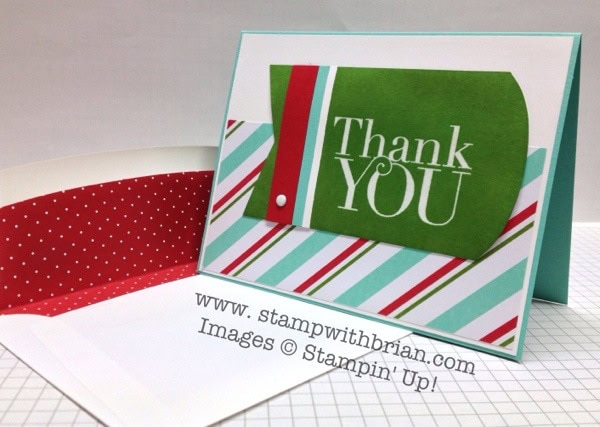 Another Thank You Photopolymer, Stampin' Up!, Brian King
