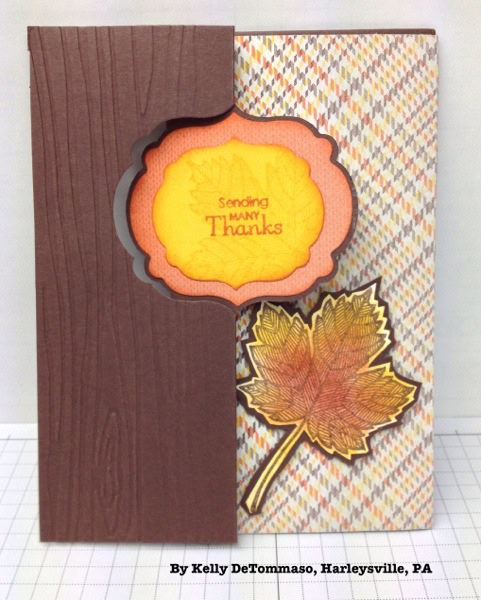 Magnificent Maple, Petite Pairs, Stampin' Up!, by Kelly DeTommaso