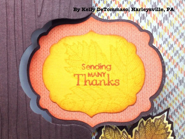 Magnificent Maple, Petite Pairs, Stampin' Up!, by Kelly DeTommaso
