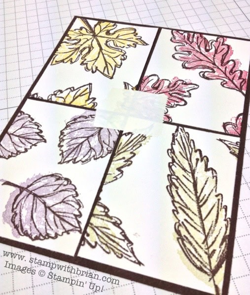 Falling Leaves, Stampin' Up!, Brian King