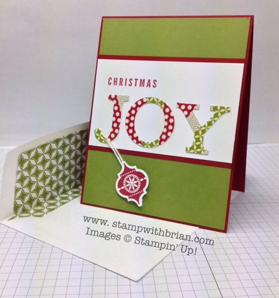 A Christmas Banner, Very Merry Tags, Stampin' Up!, Brian King