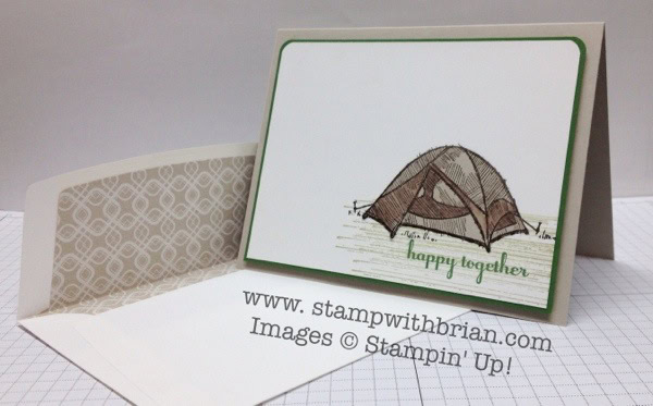 The Great Outdoors, A Dozen Thoughts, Gorgeous Grunge, Stampin' Up!, Brian King, FMS107
