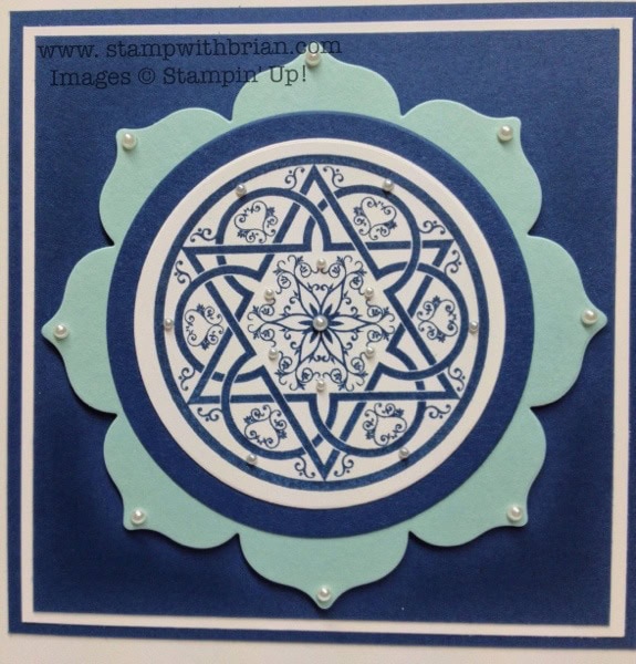 Jewish Celebration, Delightful Dozen, Stampin' Up!, Brian King