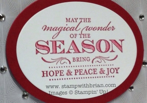 Magical Season, Stampin' Up!, Brian King