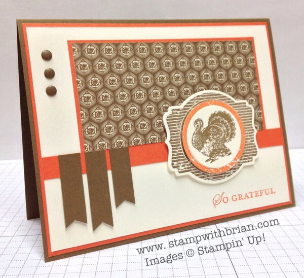 Harvest of Thanks, Apothecary Art, Stampin' Up!, Brian King, PP169