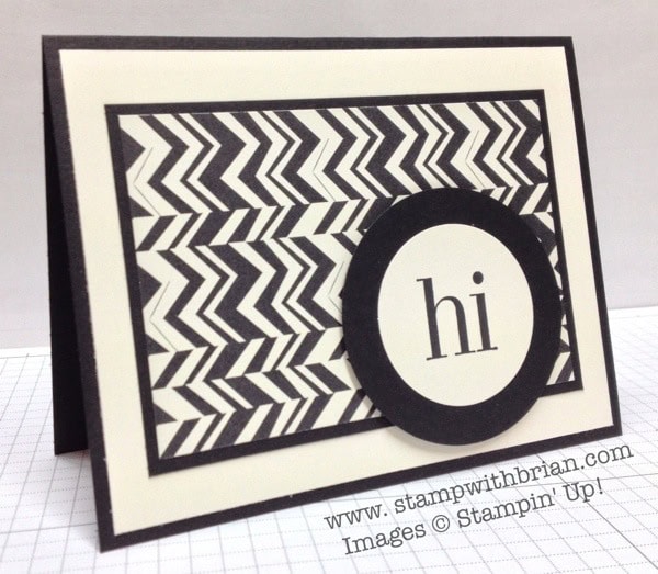 Regarding Dahlias, Stampin' Up! Brian King