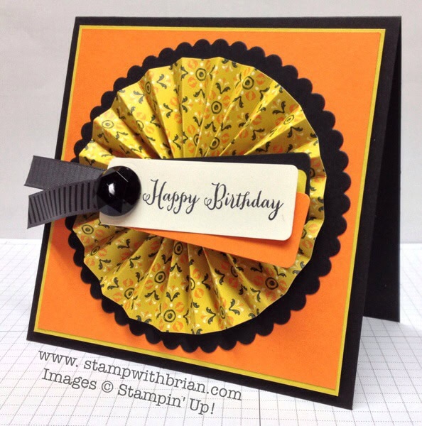 Remembering Your Birthday, Stampin' Up!, Brian King