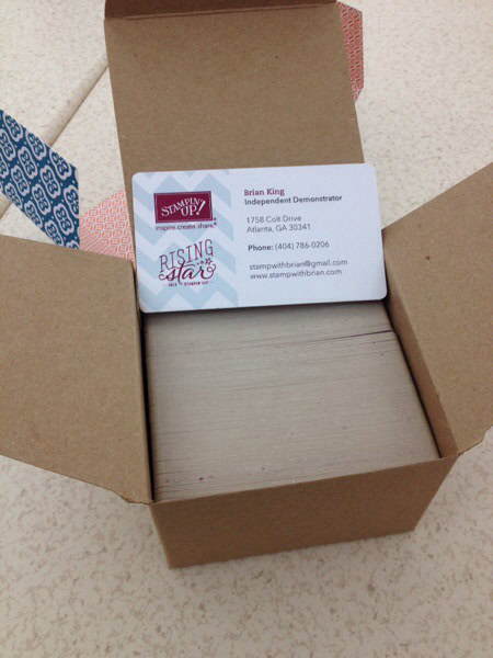 Rising Star Retreat, Stampin' Up!, Brian King