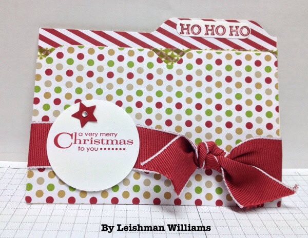 Christmas Cards from Friends, Stampin' Up!, stampwithbrian.com, by Leishman Williams