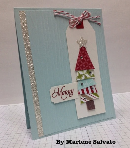 Christmas Cards from Friends, Stampin' Up!, stampwithbrian.com, by Marlene Salvato