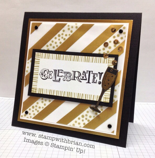 Seasonal Sayings, Embellished Events, Stampin' Up!, Brian King