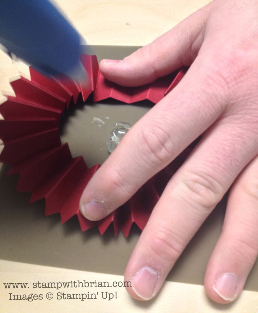 Tips and Tricks for Building a Perfect Rosette, Stampin' Up!, Brian King