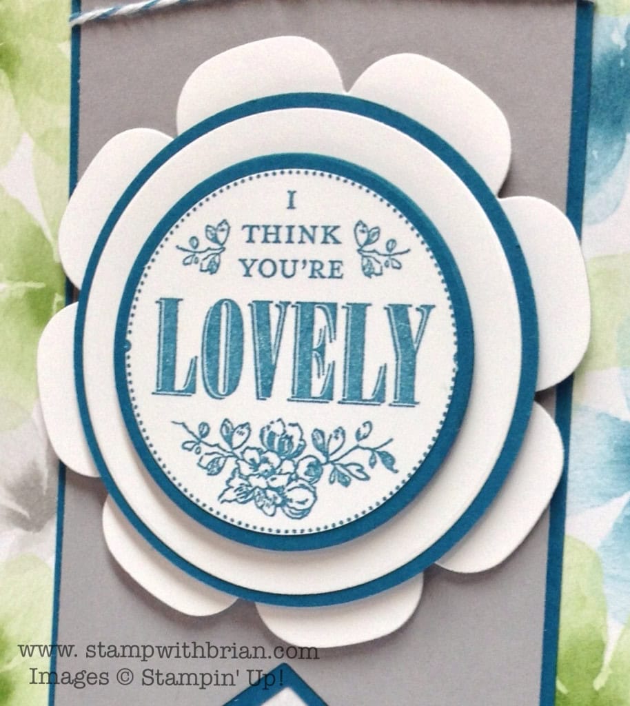 You're Lovely, Stampin' Up!, Brian King, FMS120