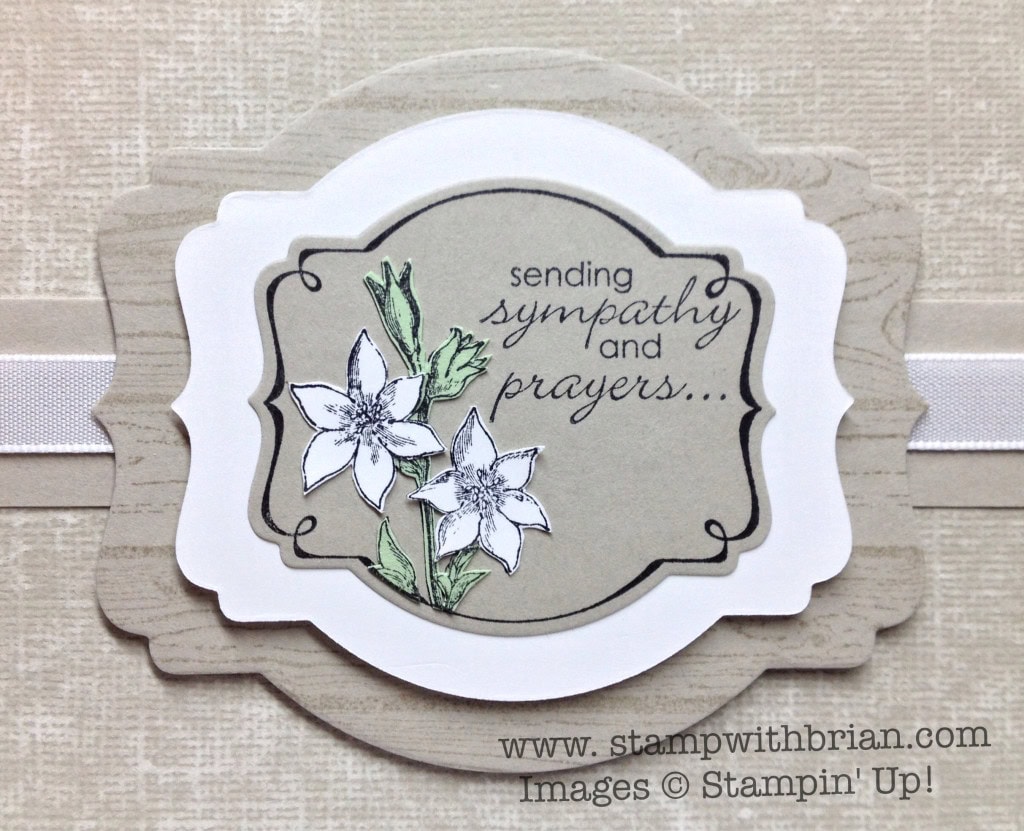 You're Lovely, Petite Pairs, Stampin' Up!, Brian King