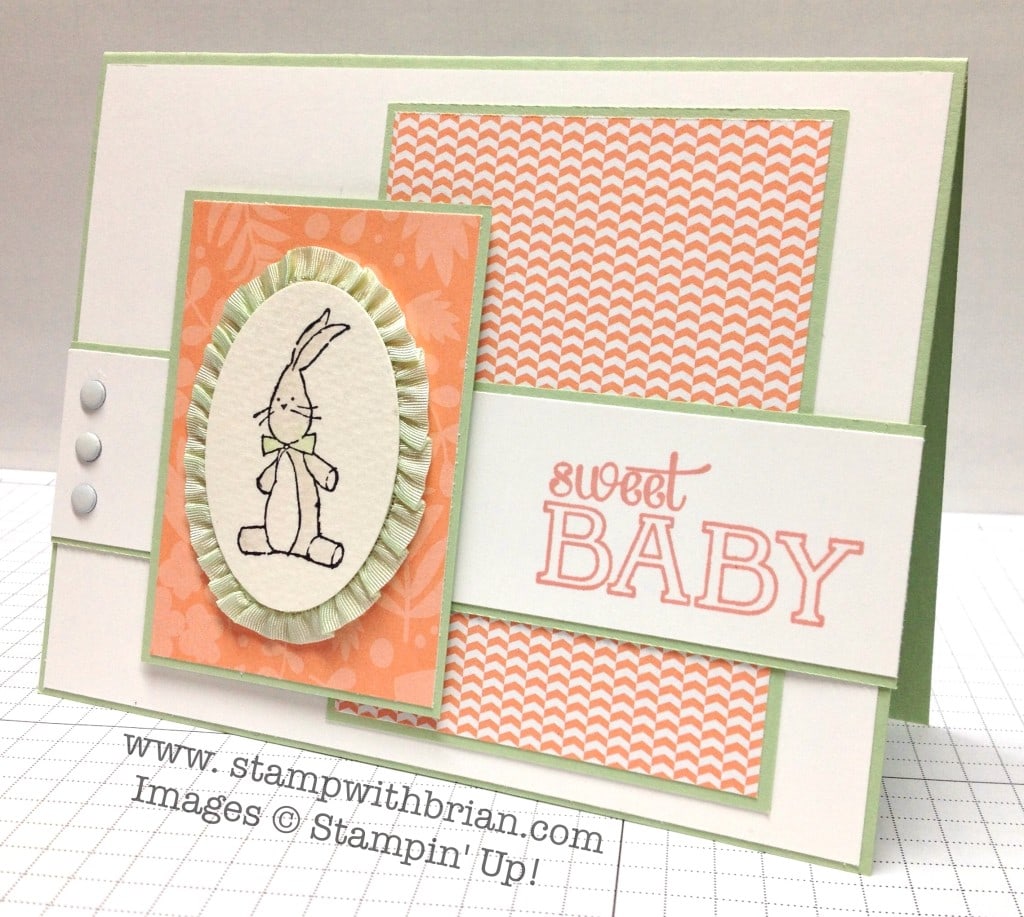 Baby We've Grown, Stampin' Up!, Brian King, PPA189