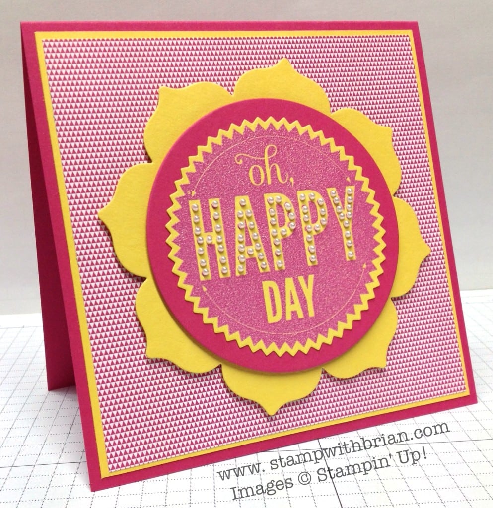 Starburst Sayings, Stampin' Up!, Brian King