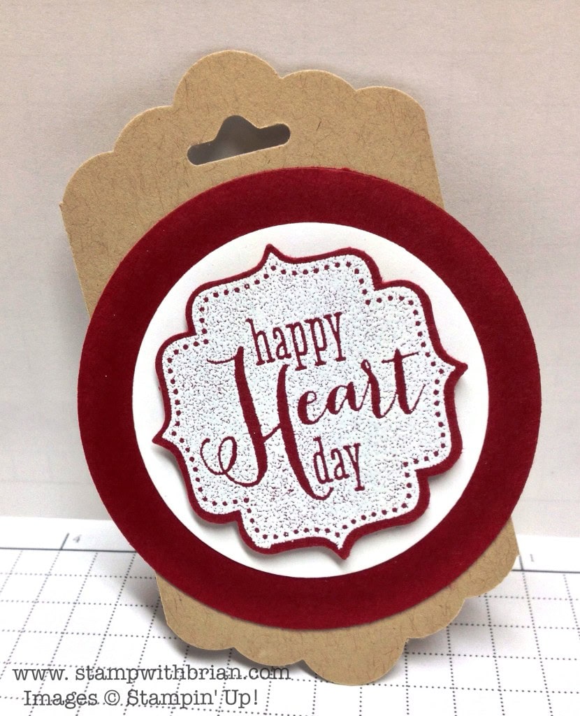 Tags 4 You, Stampin' Up!, Brian King