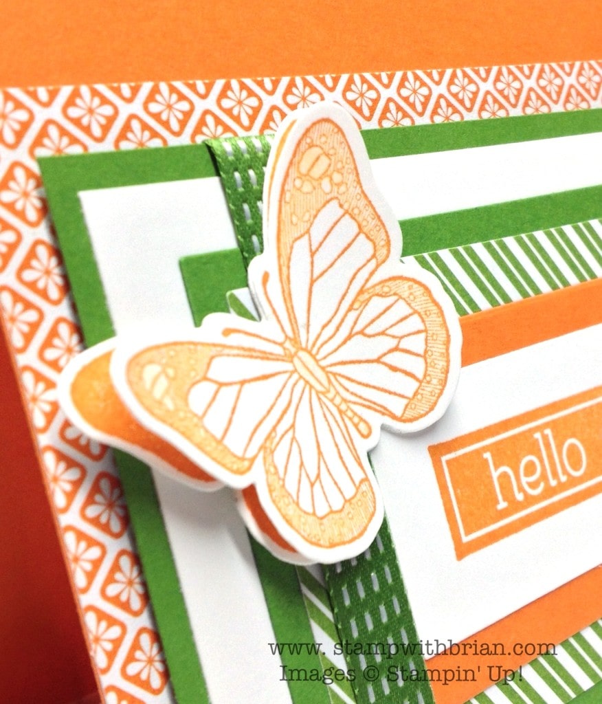 Perfect Pennants, Nature's Hello, Backyard Basics, Stampin' Up!, Brian King, PPA191