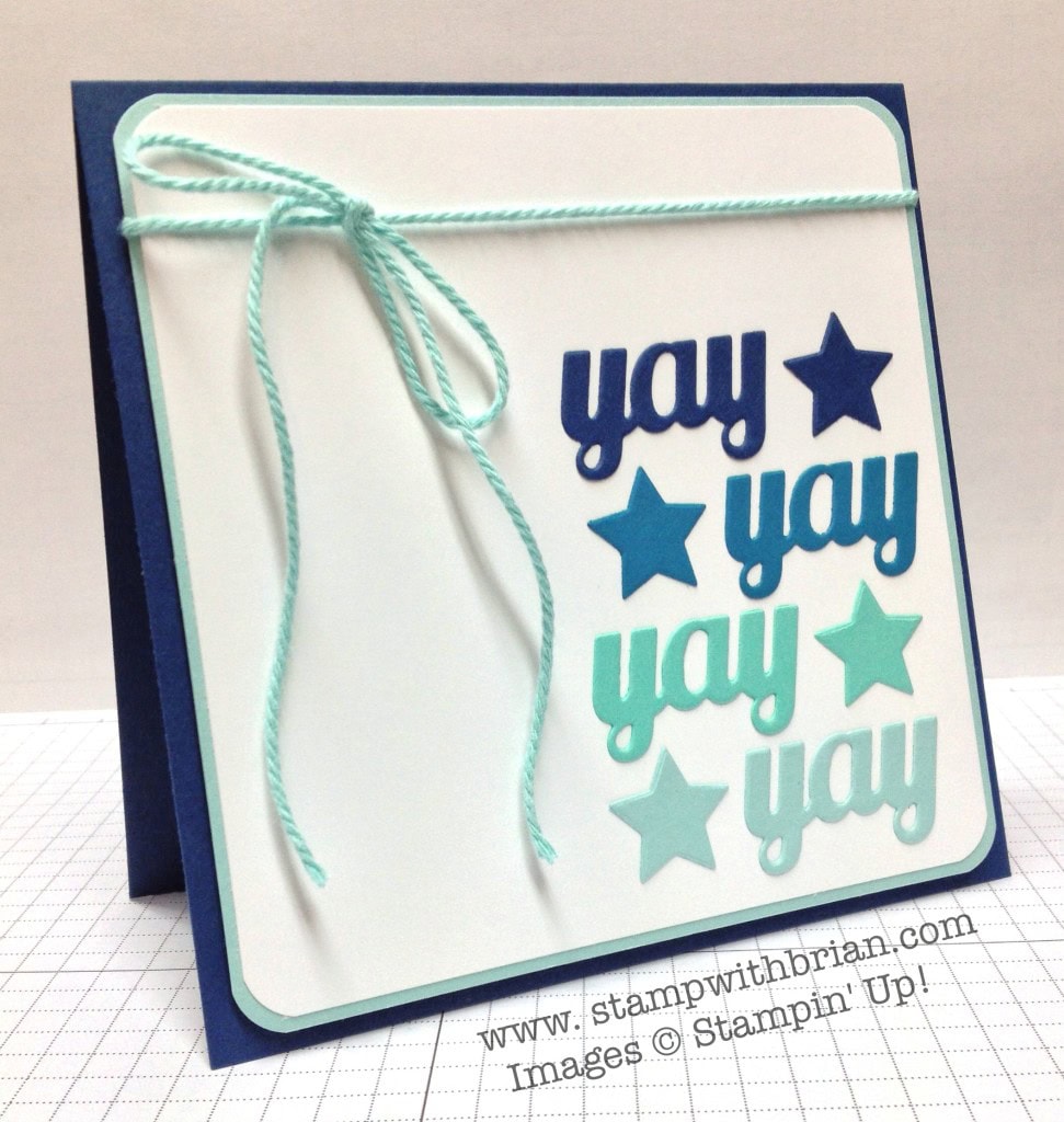 Circle Card Thinlits Die, Stampin' Up!, Brian King, FMS123