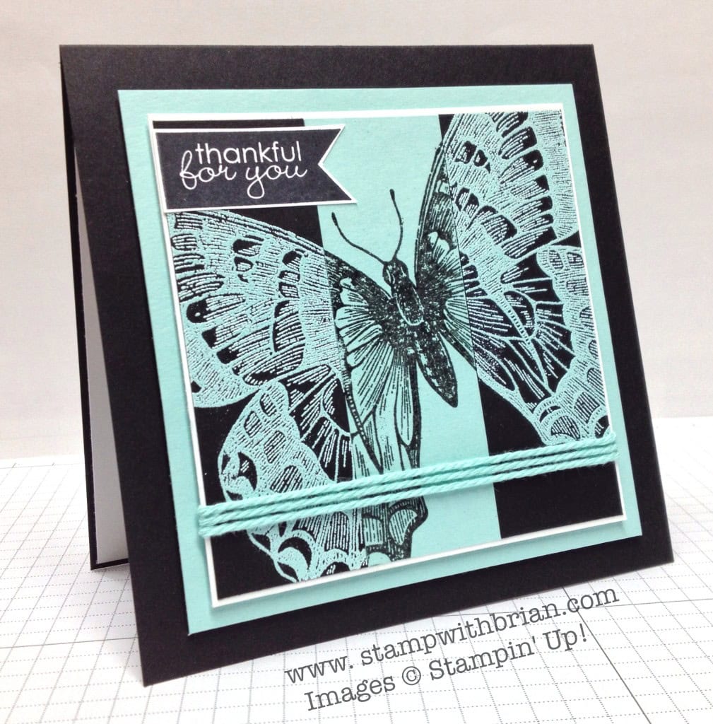 Swallowtail, Banner Greetings, Stampin' Up!, Brian King, FMS124