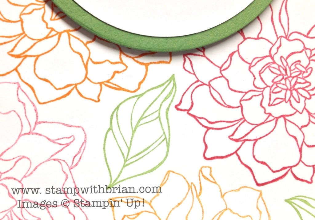 Peaceful Petals, Simply Celebrate, Stampin' Up!, Brian King, PP185