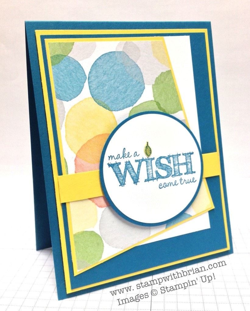 Make a Wish, Stampin' Up!, Brian King, FMS126