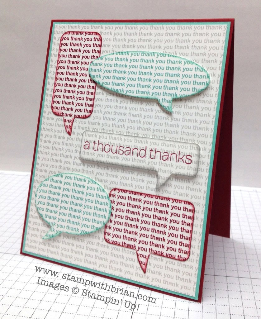 Lots of Thanks, Stampin' Up!, Brian King, FabFri37