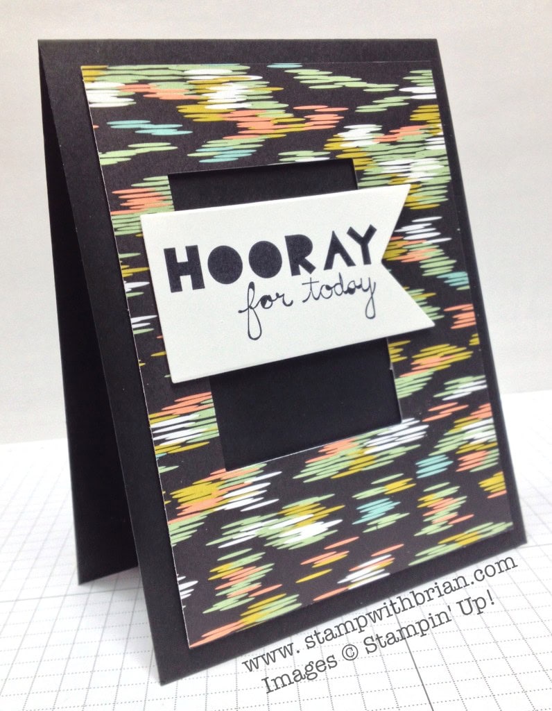 Geometrical, Stampin' Up!, Brian King, FMS127