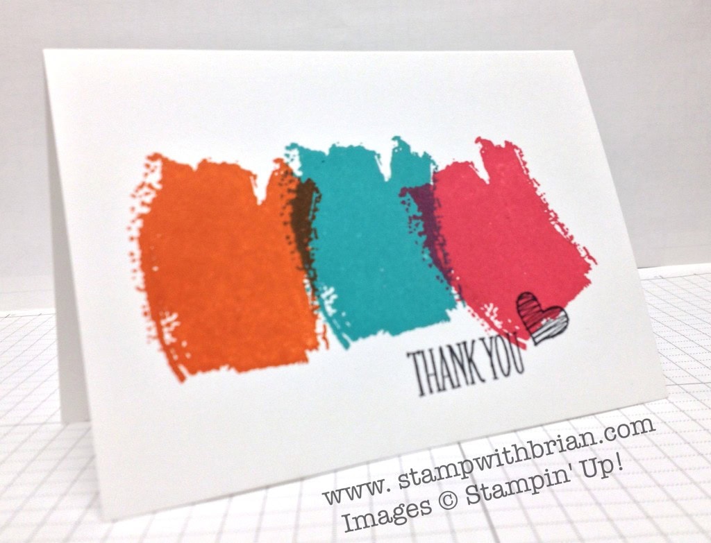 Tangelo Twist, Stampin' Up!, Brian King