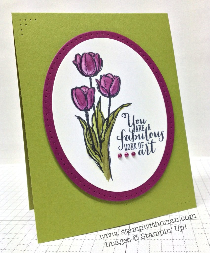Blessed Easter, Work of Art, Stampin' Up!, Brian King, Blendabilities
