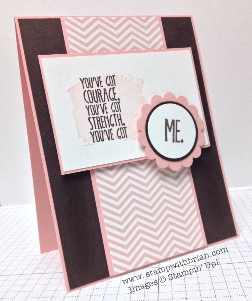 Something to Say, Work of Art, Stampin' Up!, Brian King, PP197