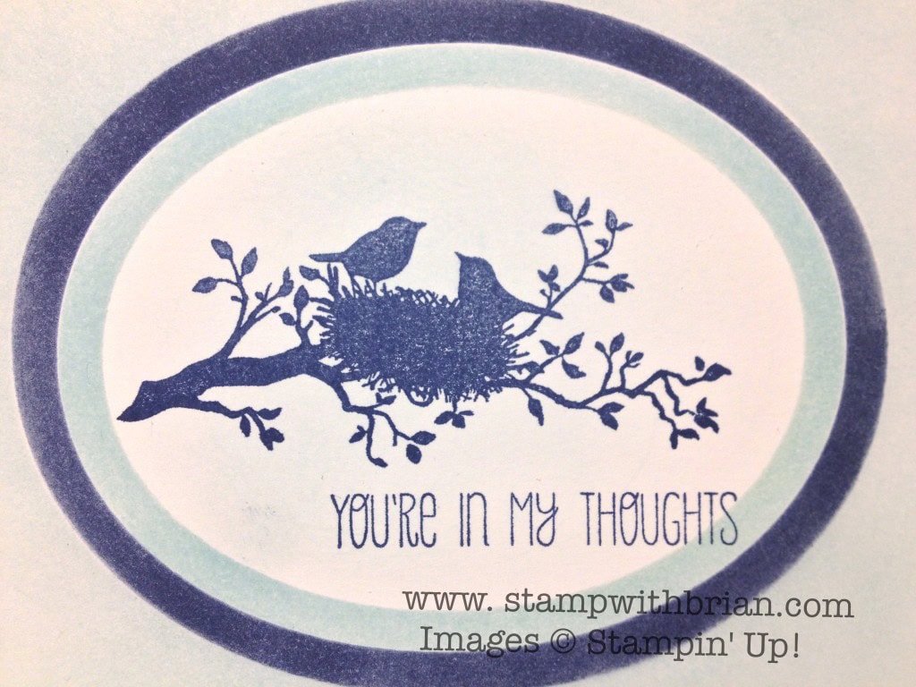 World of Dreams, A Dozen Thoughts, Stampin' Up!, Brian King, PP200, single-layer card