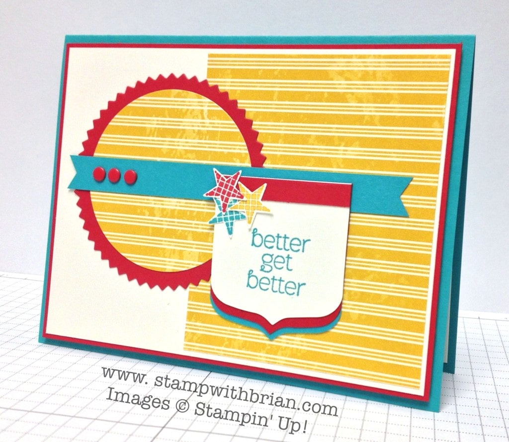 A Dozen Thoughts, Stampin' Up!, Brian King, MOJO351, CCMC308