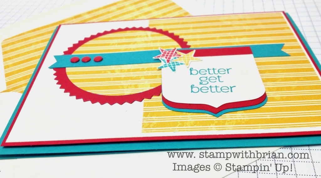 A Dozen Thoughts, Stampin' Up!, Brian King, MOJO351, CCMC308