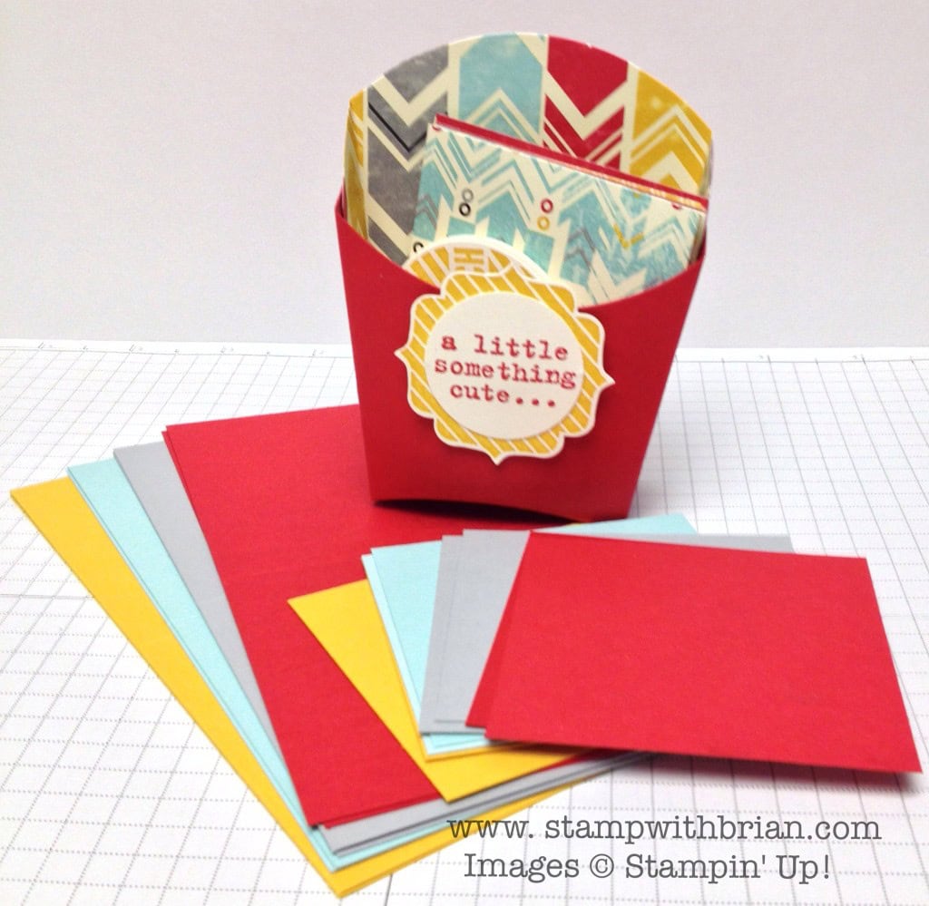 Fry Box Bigz Die, Stampin' Up!, Brian King