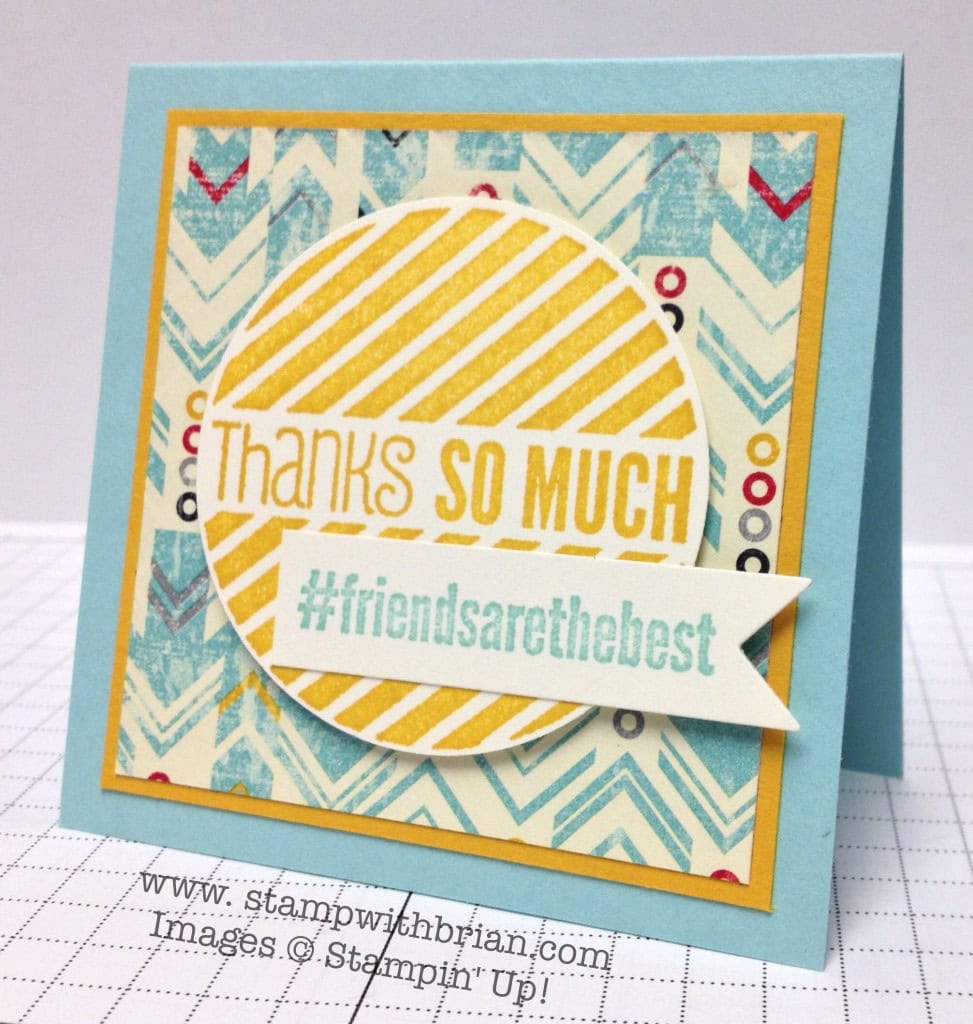 #hello, Stampin' Up!, Brian King