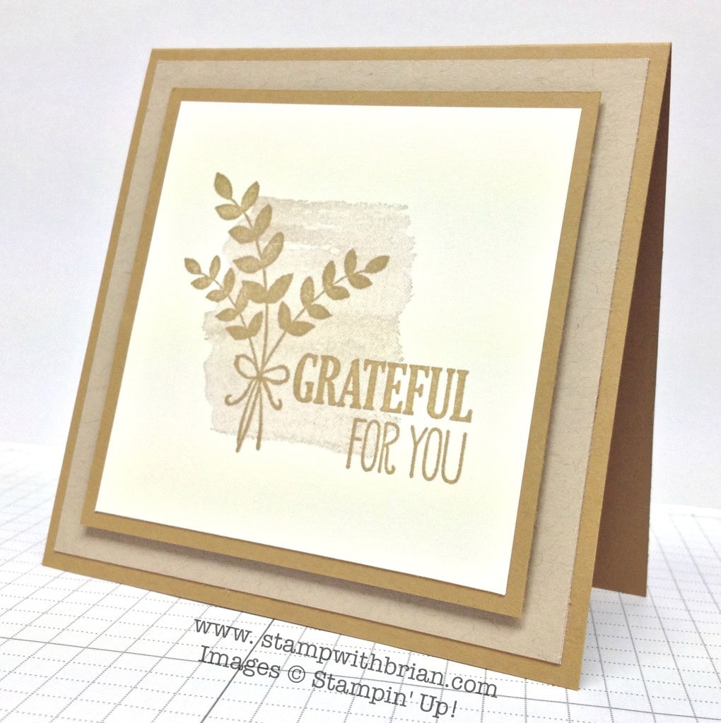 For All Things, Stampin' Up!, Brian King, PP205