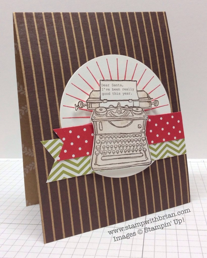 Tap Tap Tap, Kinda Eclectic, For All Things, Stampin' Up!, Brian King, FMS146