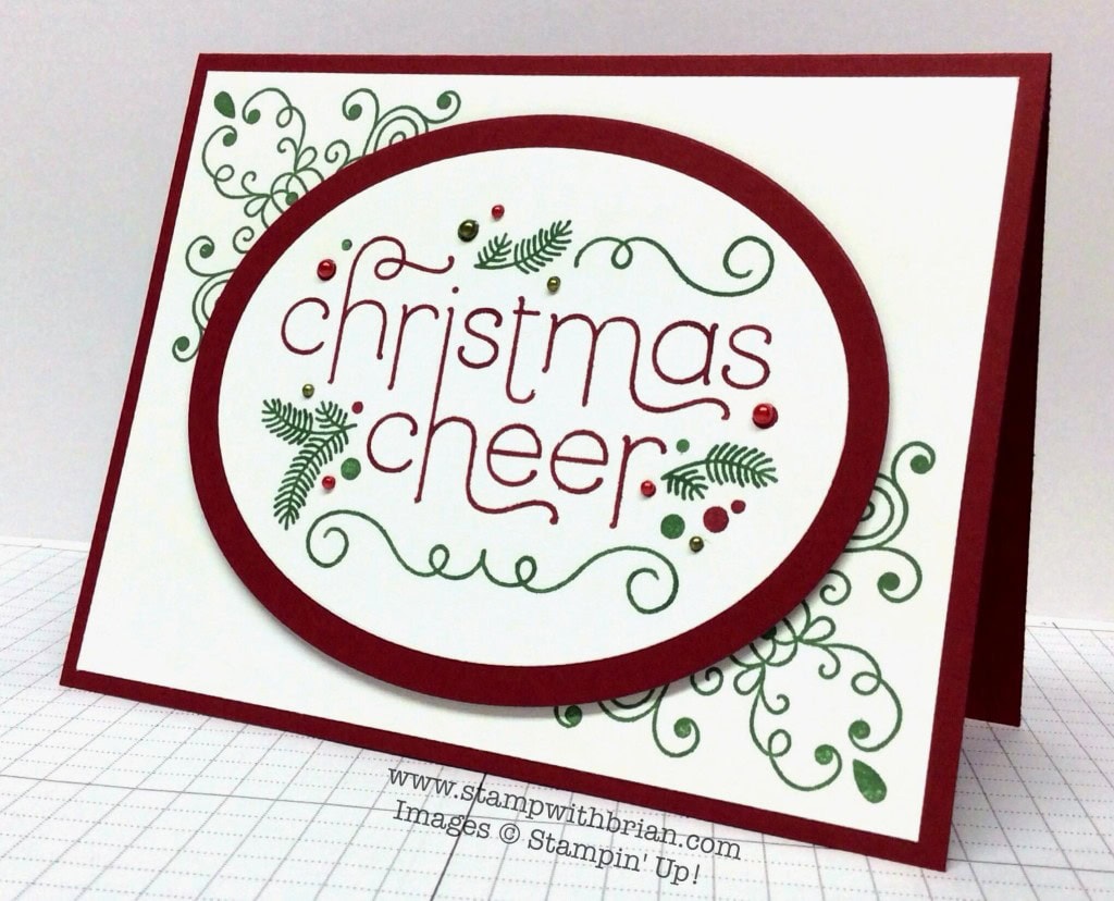 Cheerful Christmas, Wintertime, Stampin' Up!, Brian King, PPA213