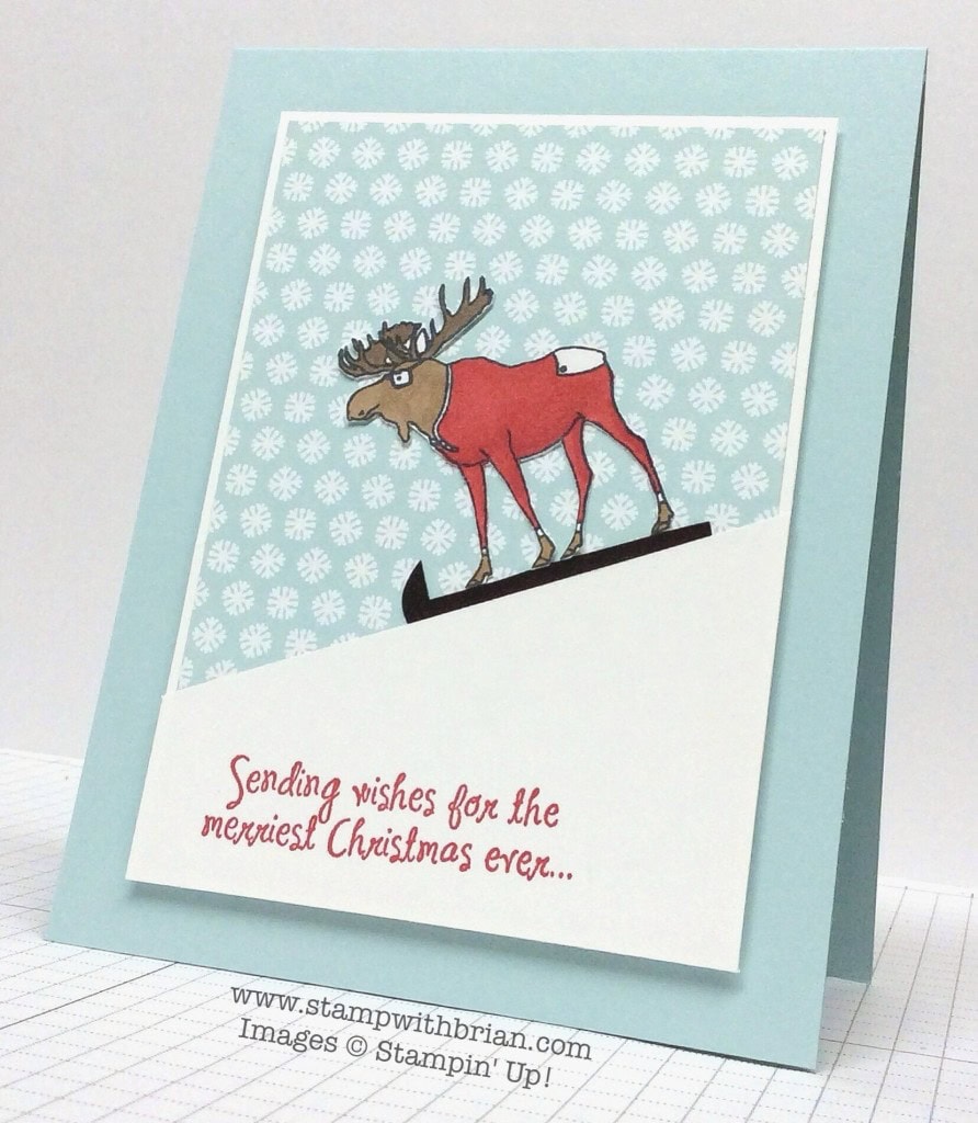 Visions of Santa, Partridge & Pears, Stampin' Up!, Brian King, MM120