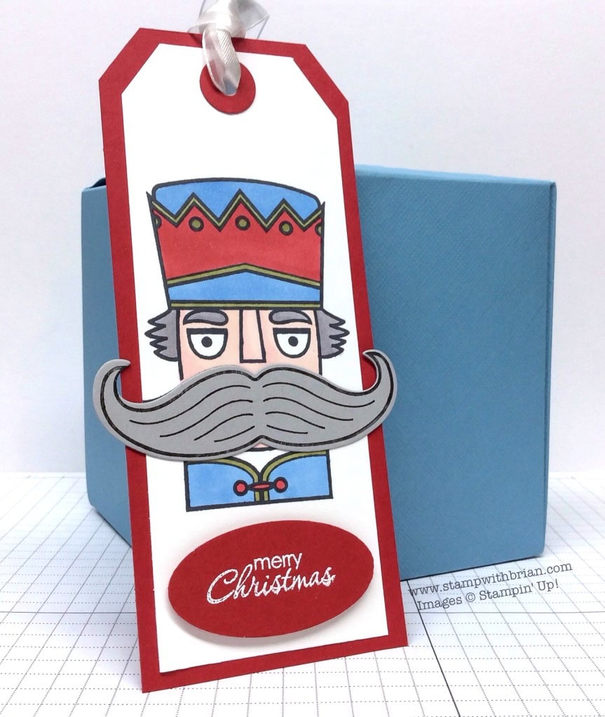 Santa Stache, Petite Pairs, Stampin' Up!, Brian King
