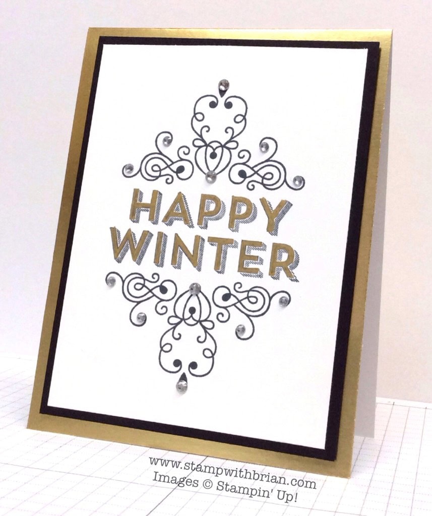 Wintertime, Stampin' Up!, Brian King, MM122