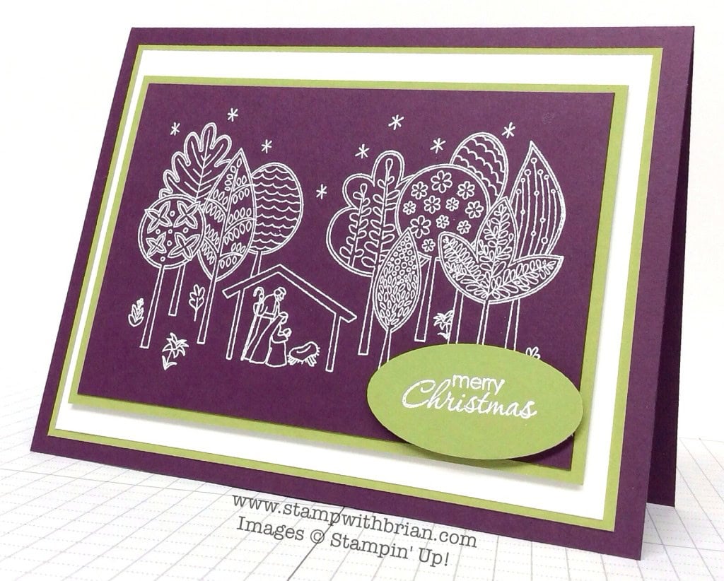 The Newborn King, Petite Pairs, Stampin' Up!, Brian King, 217