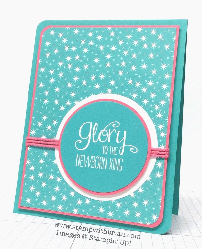 The Newborn King, Stampin' Up!, Brian King,MM129